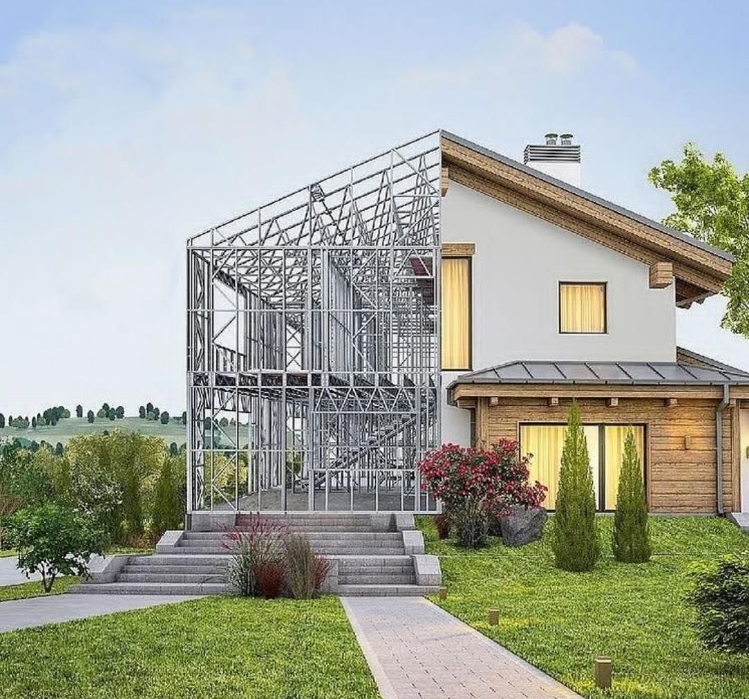 توسعه پایدار در ساختمان سازی با LSF