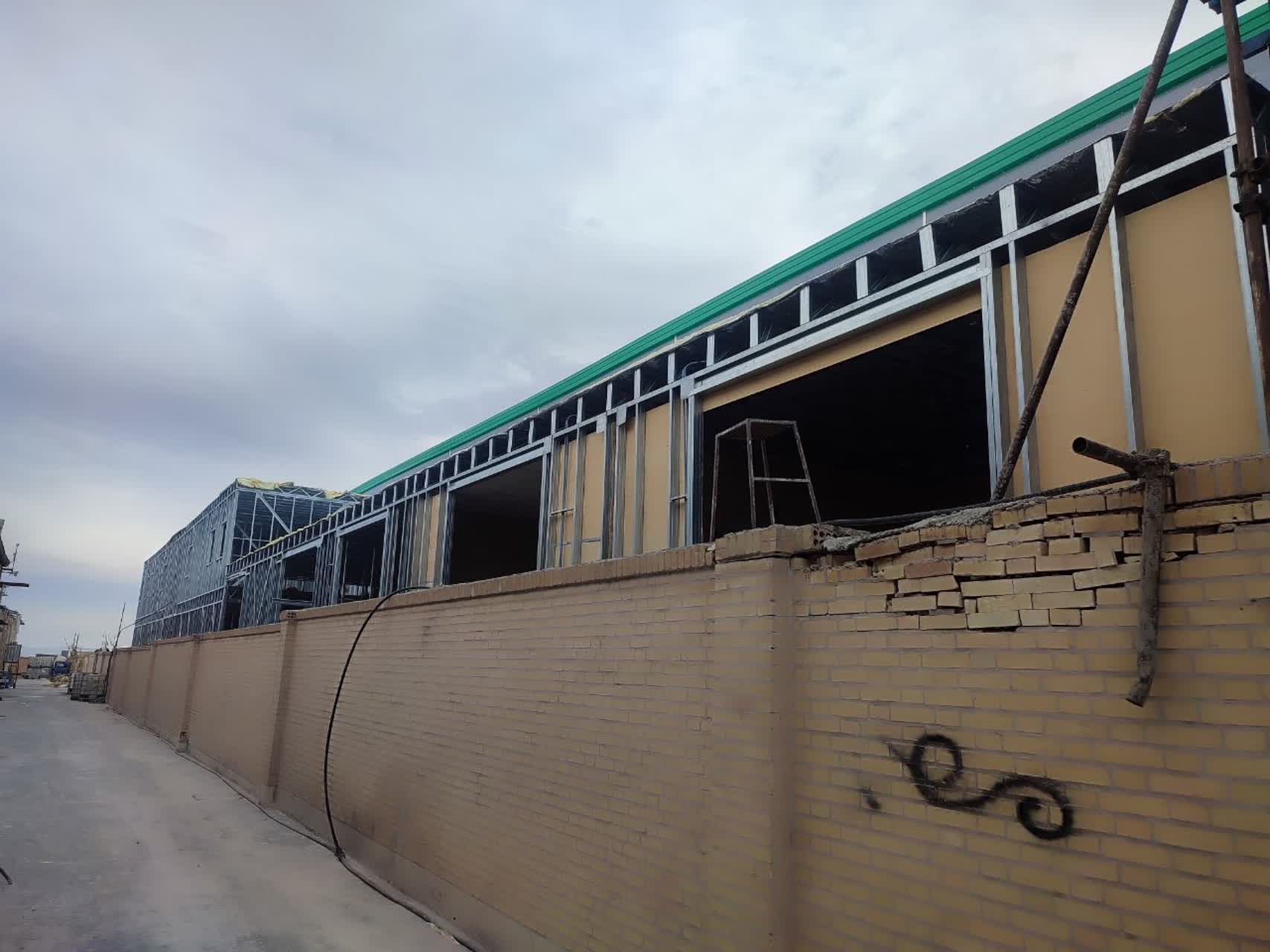 پروژه کارخانه گچبرگ مهریز