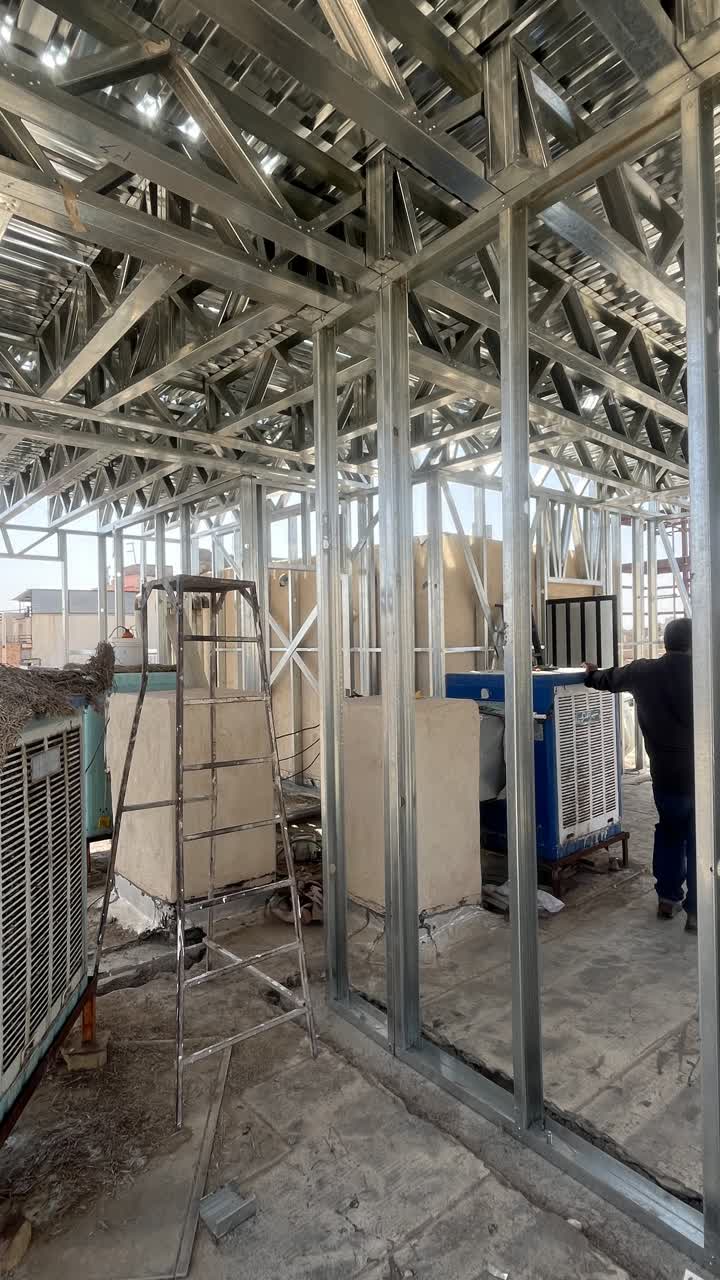 پروژه اجرایی در بلوار فسطین یزد