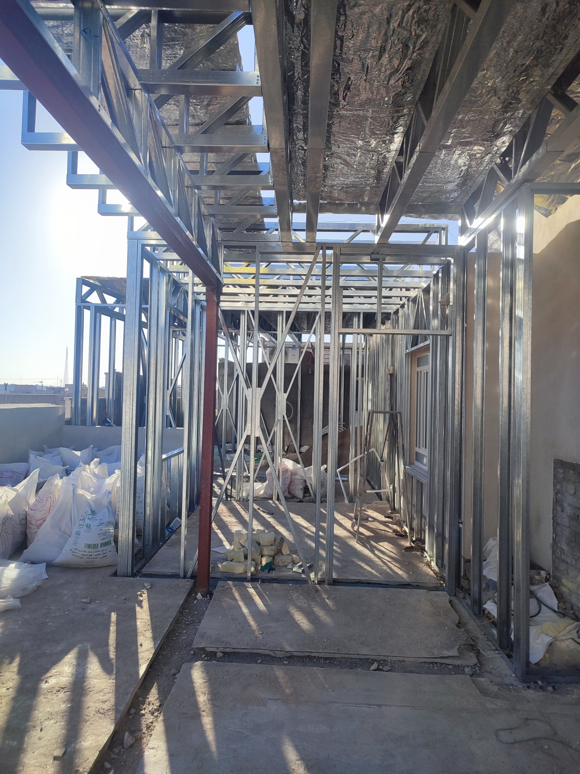 پروژه اجرایی در خیابان شهید حاج مهدی یزد