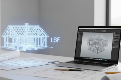 فرآیند ساخت و ساز ال‌اس‌اف: از طراحی تا اجرا