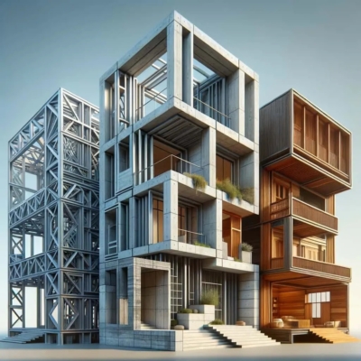 کاربردهای خلاقانه ال‌اس‌اف در معماری مدرن